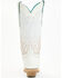 Image #5 - Corral Women's Crystal Embroidered Western Boots - Snip Toe, White, hi-res