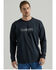 Image #1 - Wrangler Men's FR Flag Long Sleeve Graphic T-Shirt, Black, hi-res