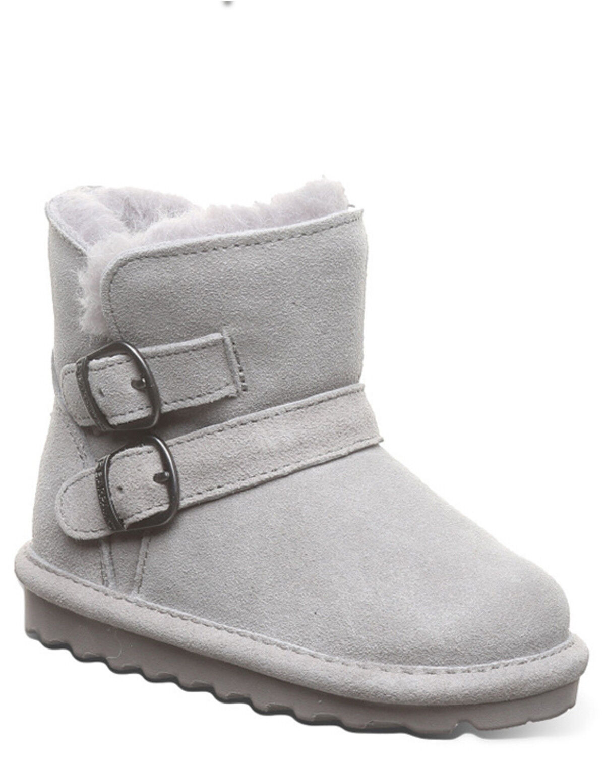 Image #1 - Bearpaw Toddler Girls' Katya Casual Boots, Grey, hi-res