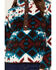 Ariat Women's Southwestern Print Berber Snap Front Pullover - Plus , Multi, hi-res