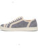 Image #3 - Frye Women's Ivy Crochet Low Lace Sneakers, Grey, hi-res