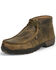 Image #2 - Justin Men's Cappie Electrical Hazard Driving Mocs - Steel Toe, Brown, hi-res