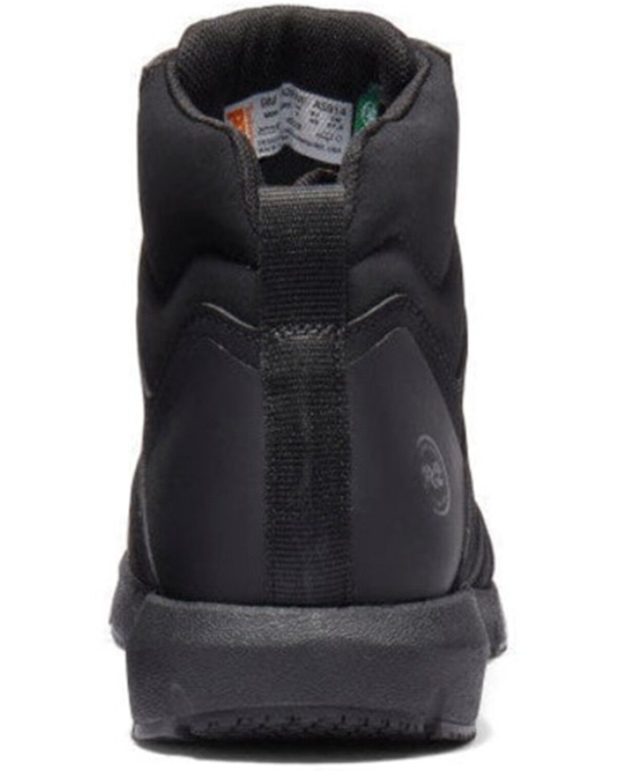 Image #4 - Timberland PRO Men's 6" Radius Mid Work Boots - Composite Toe, Black, hi-res