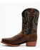 Image #3 - Dan Post Men's Saddle Richland Western Boot - Square Toe, Brown, hi-res