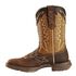 Image #3 - Durango Women's Let Love Fly Rebel Western Performance Boots - Broad Square Toe, Distressed, hi-res