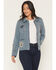 Image #1 - Pendleton Women's Souvenir Patch Button-Down Cardigan, Blue, hi-res