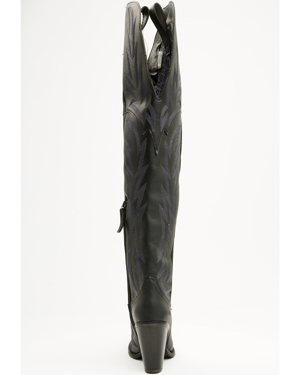 Image #5 - Dingo Women's Diva Over The Knee Tall Western Boots - Snip Toe, Black, hi-res