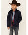 Roper Boys' Fleece Jacket, Navy, hi-res