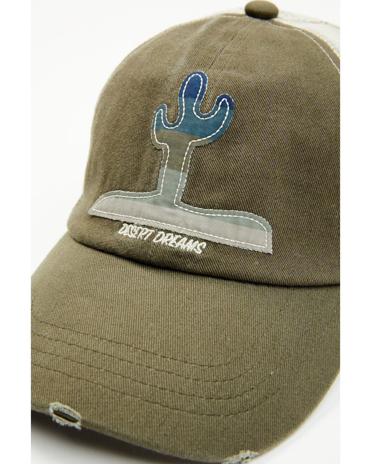 Image #2 - Shyanne Women's Serape Print Cactus Mesh-Back Baseball Cap, Sage, hi-res
