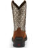Image #3 - Tony Lama Men's Diboll Diamond Plate Western Work Boots - Composite Toe, Silver, hi-res