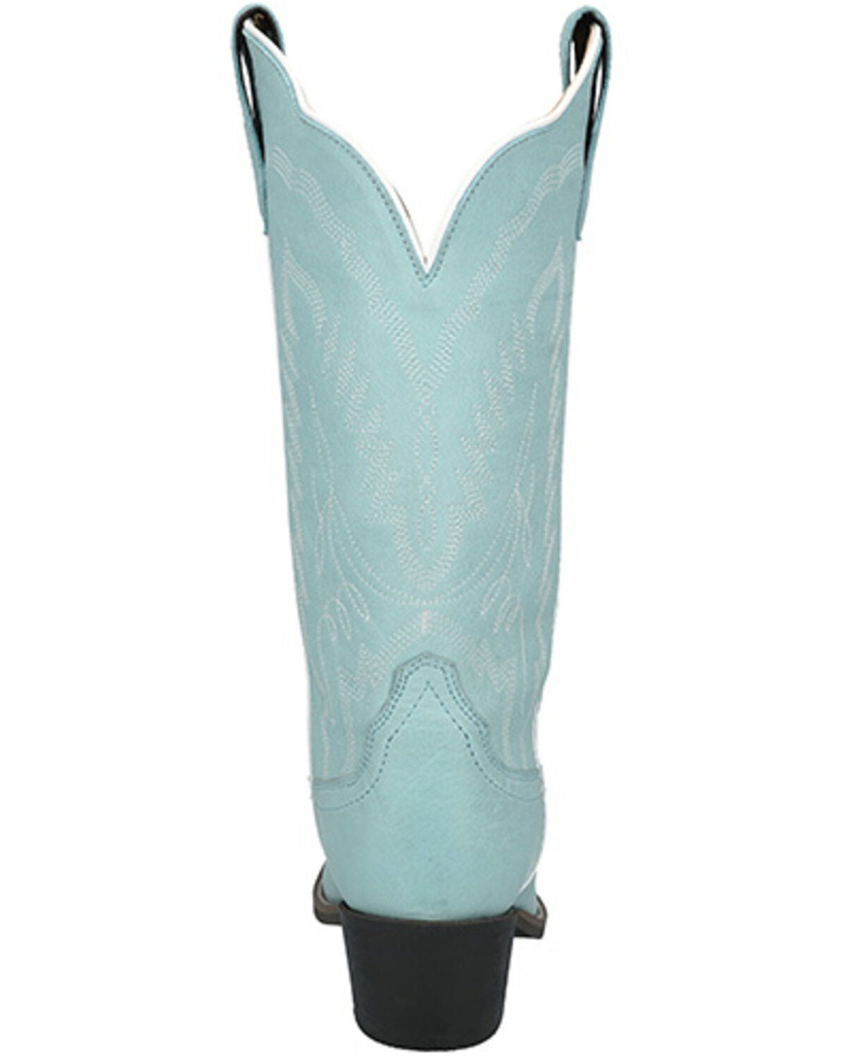 Image #5 - Smoky Mountain Women's Calloway Western Boots - Round Toe, Light Blue, hi-res