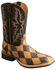Twisted X Men's Ruff Stock Western Boots - Broad Square Toe, Black, hi-res