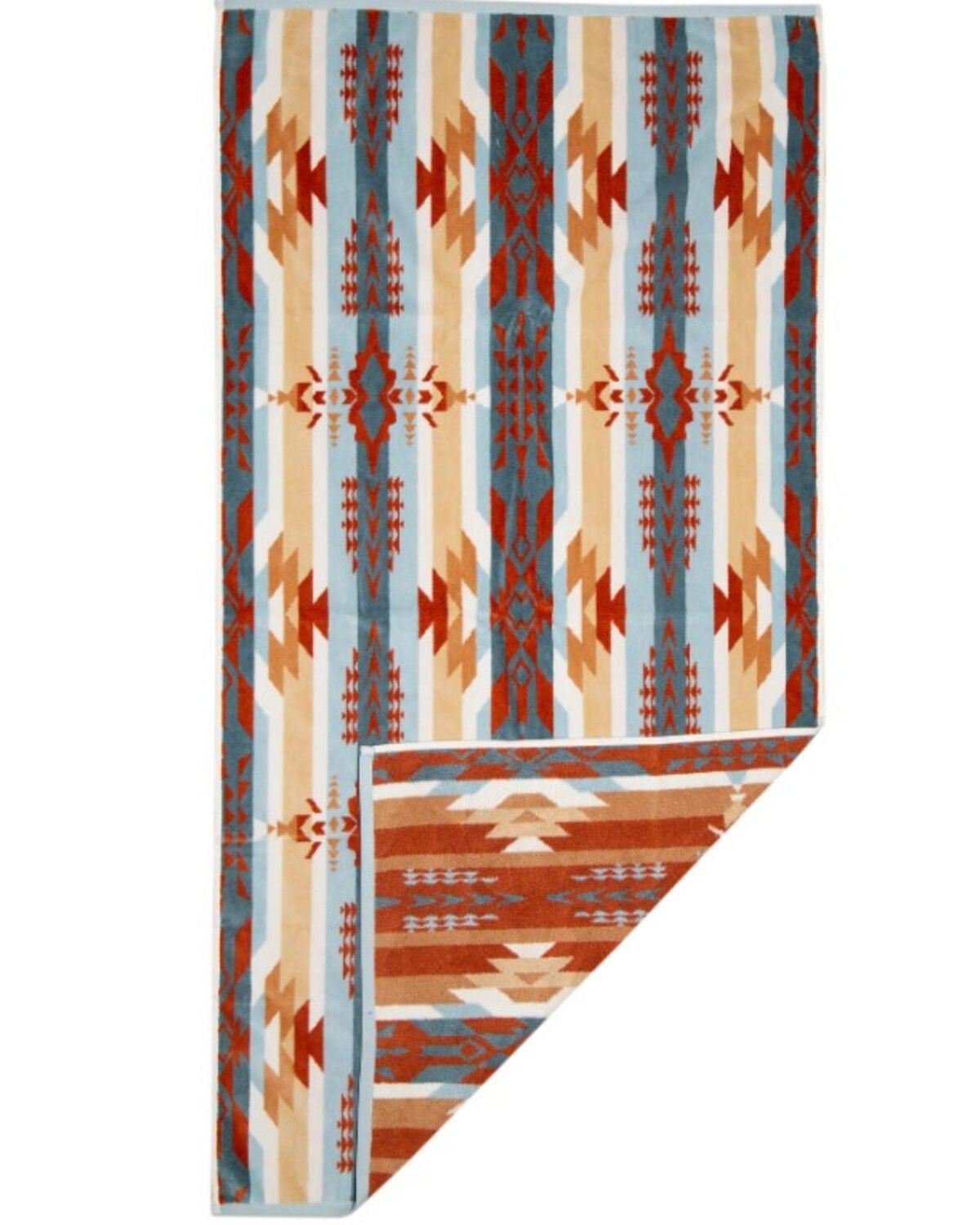 Image #1 - Carstens Home Pecos Bath Towel, Blue, hi-res