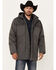 Image #1 - Ariat Men's Abilene Heavyweight Hooded Insulated Parka Jacket, Grey, hi-res