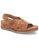 Image #1 - Born Women's Ebba Suede Sandals, Brown, hi-res
