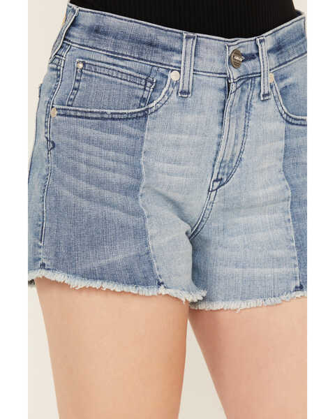Image #2 - Ariat Women's Jazmine 3" Shorts, Medium Wash, hi-res