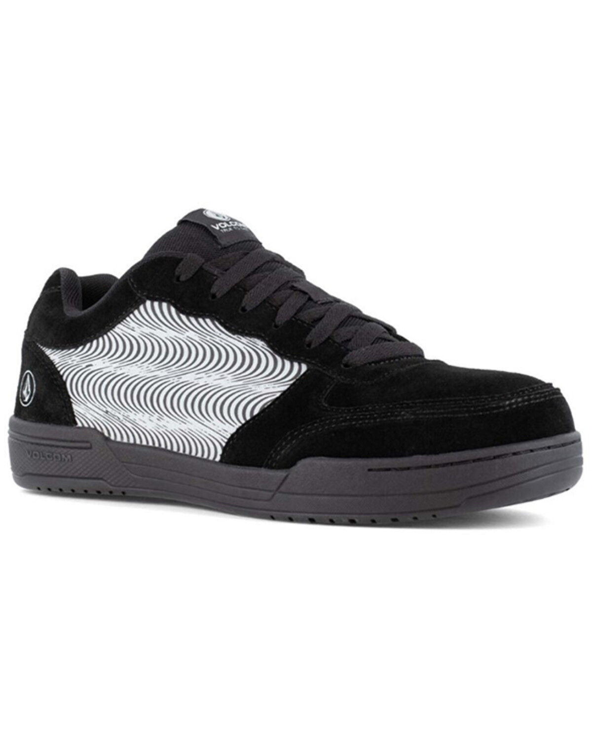 Image #1 - Volcom Men's Hybrid Skate Inspired Work Shoes - Composite Toe, Black/grey, hi-res
