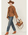 Shyanne Women's Hair-On Tote Bag, Brown, hi-res