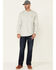 Image #2 - Carhartt Men's FR Henley Long Sleeve Work Shirt, Lt Grey, hi-res