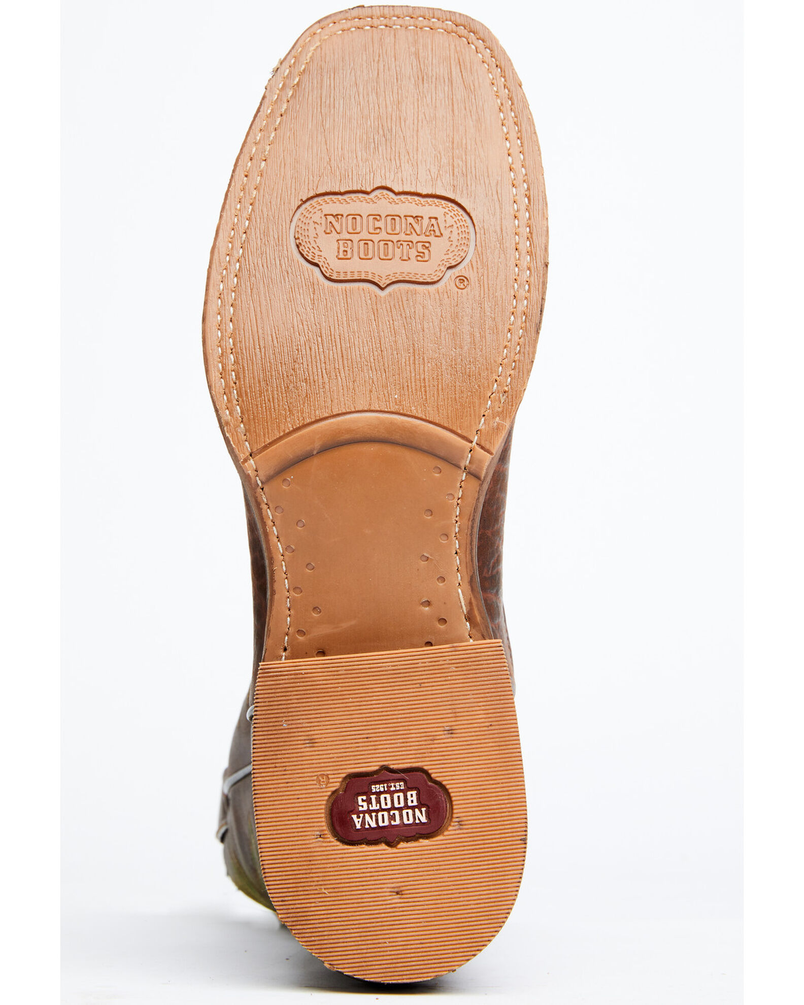 Image #7 - Nocona Men's Henry Western Boots - Broad Square Toe, , hi-res