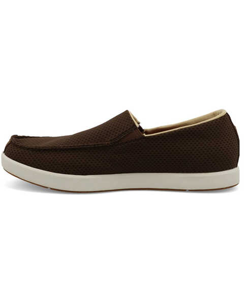 Image #3 - Twisted X Men's Ultralite X™ Slip-On Driving Shoes - Moc Toe , Brown, hi-res