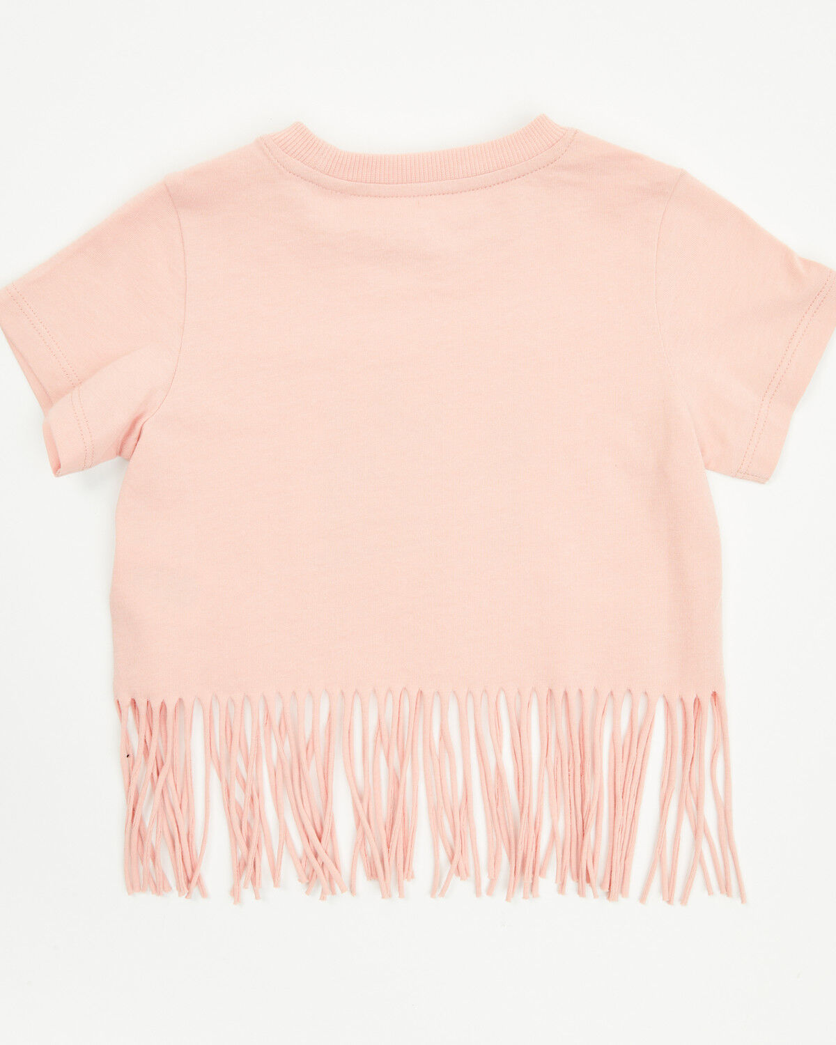 Image #3 - Shyanne Toddler Girls' Can't Be Tamed Short Sleeve Fringe Graphic Tee, Light Pink, hi-res