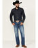 Image #1 - Wrangler Retro Men's Blaze Medium Wash Slim Bootcut Stretch Denim Jeans , Medium Wash, hi-res