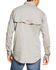 Image #2 - Ariat Men's FR Solid Vent Long Sleeve Button Down Work Shirt - Big, Silver, hi-res