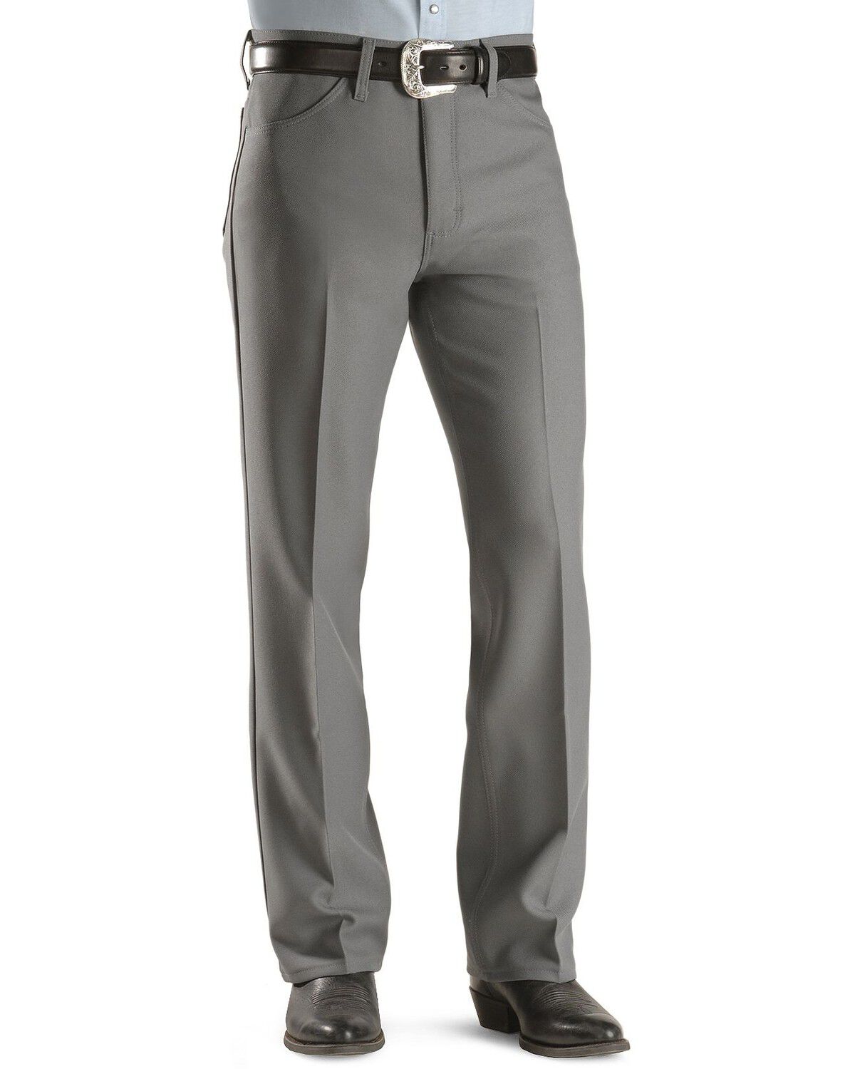 Image #2 - Wrangler Men's Wrancher Jeans, Grey, hi-res