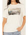 Image #3 - Shyanne Women's Howdy Photo Short Sleeve Graphic Tee, Cream, hi-res