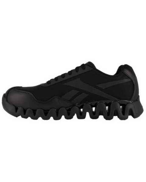 Image #3 - Reebok Women's Zig Pulse Athletic Work Sneakers - Composite Toe , Black, hi-res