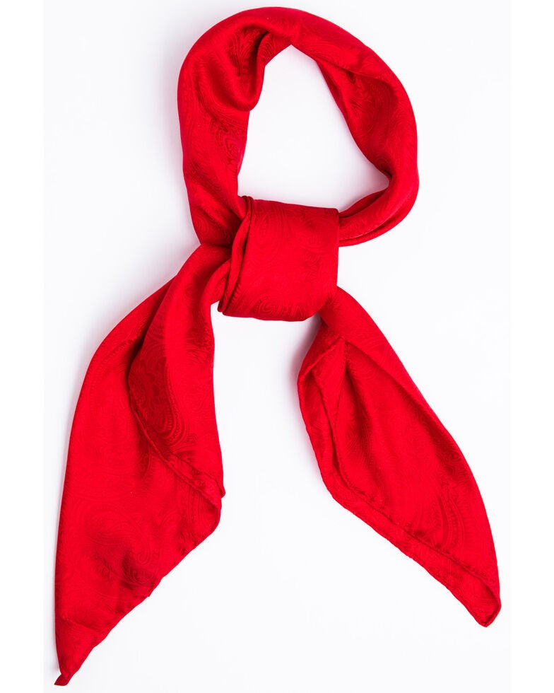 Cody James Men's Red Silk Jacquard Scarf Sheplers