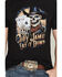 Image #3 - Cody James Men's Lay It Down Short Sleeve Graphic T-Shirt, Black, hi-res
