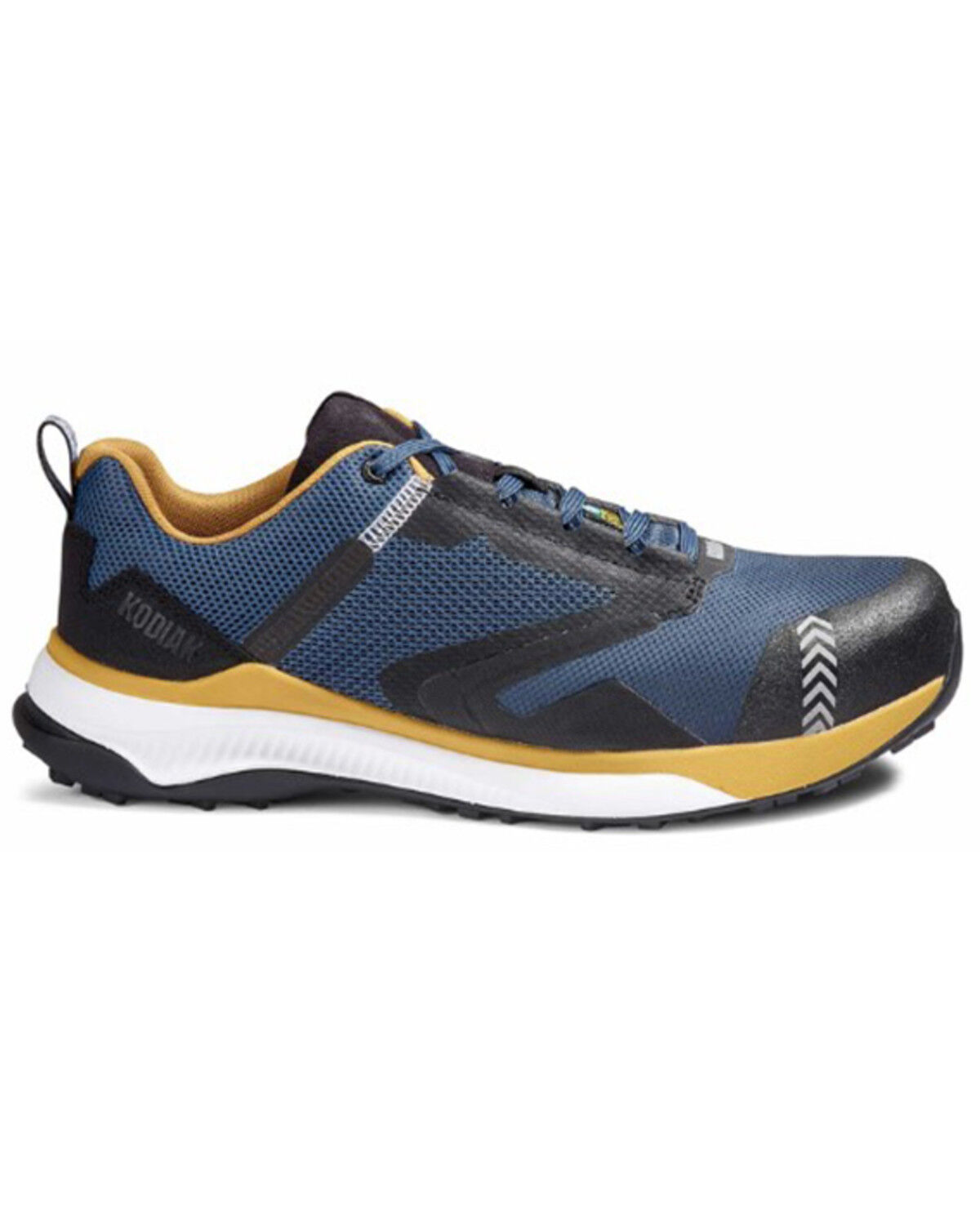Image #2 - Kodiak Men's Quicktrail Low Athletic Work Shoes - Nano Composite Toe, Navy, hi-res