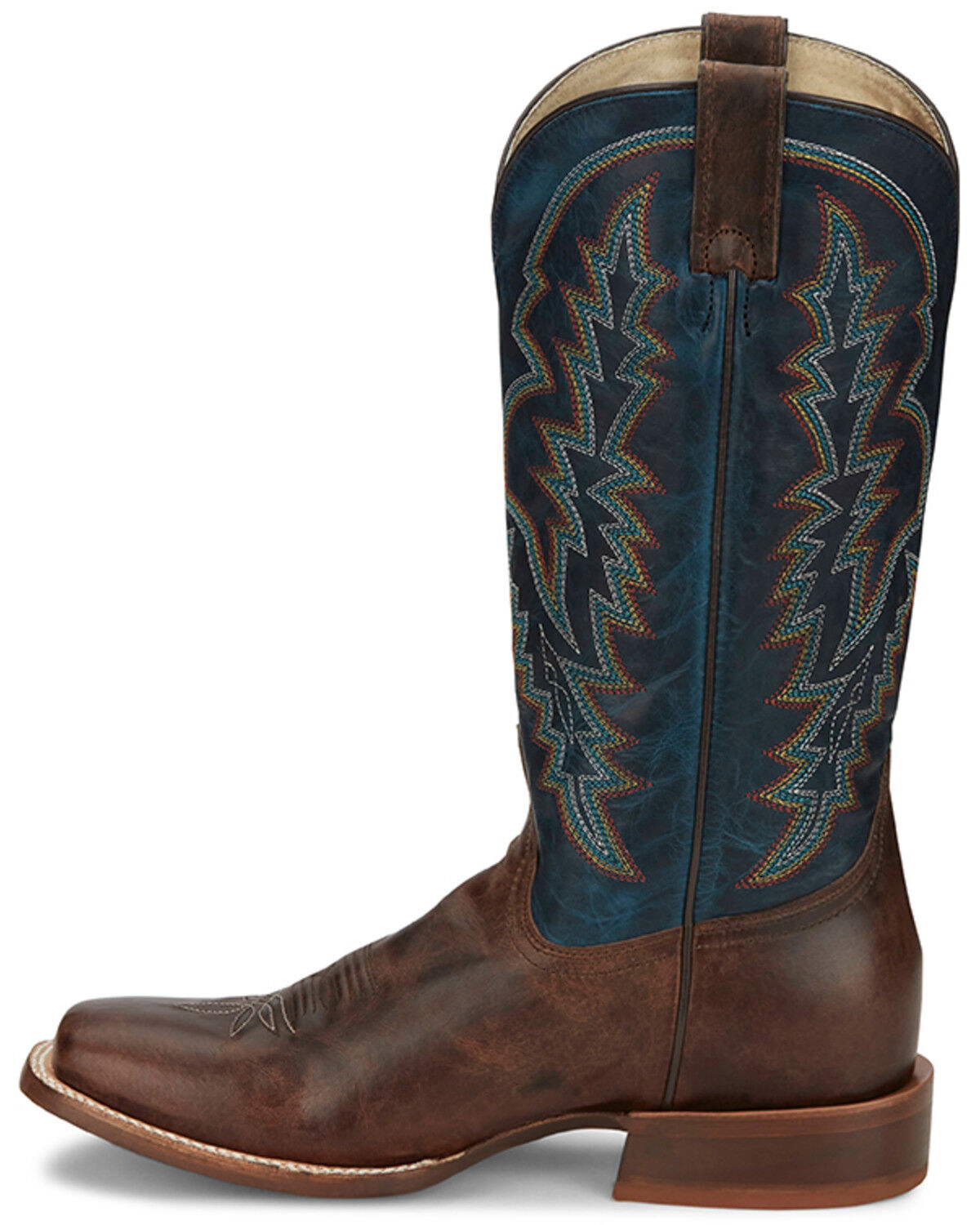 Image #3 - Tony Lama Men's Camarillo Western Boots - Broad Square Toe, Brown, hi-res