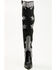 Image #4 - Azalea Wang Women's Nella Over The Knee Embellished Fringe Tall Fashion Boots - Snip Toe, Black, hi-res
