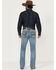 Image #3 - Cody James Men's Highland Wash Wyatt Slim Bootcut Stretch Denim Jeans, Light Wash, hi-res