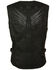 Image #3 - Milwaukee Leather Women's Stud & Wing Embroidered Vest - 4X, Black, hi-res