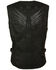 Image #3 - Milwaukee Leather Women's Stud & Wing Embroidered Vest - 4X , Black, hi-res