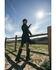 Image #1 - Shyanne Women's Black Off-Shoulder Fringe Long Sleeve Knit Sweater, , hi-res