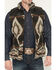 Image #3 - Cody James Men's Southwestern Print Flannel Insulated Vest, Dark Brown, hi-res