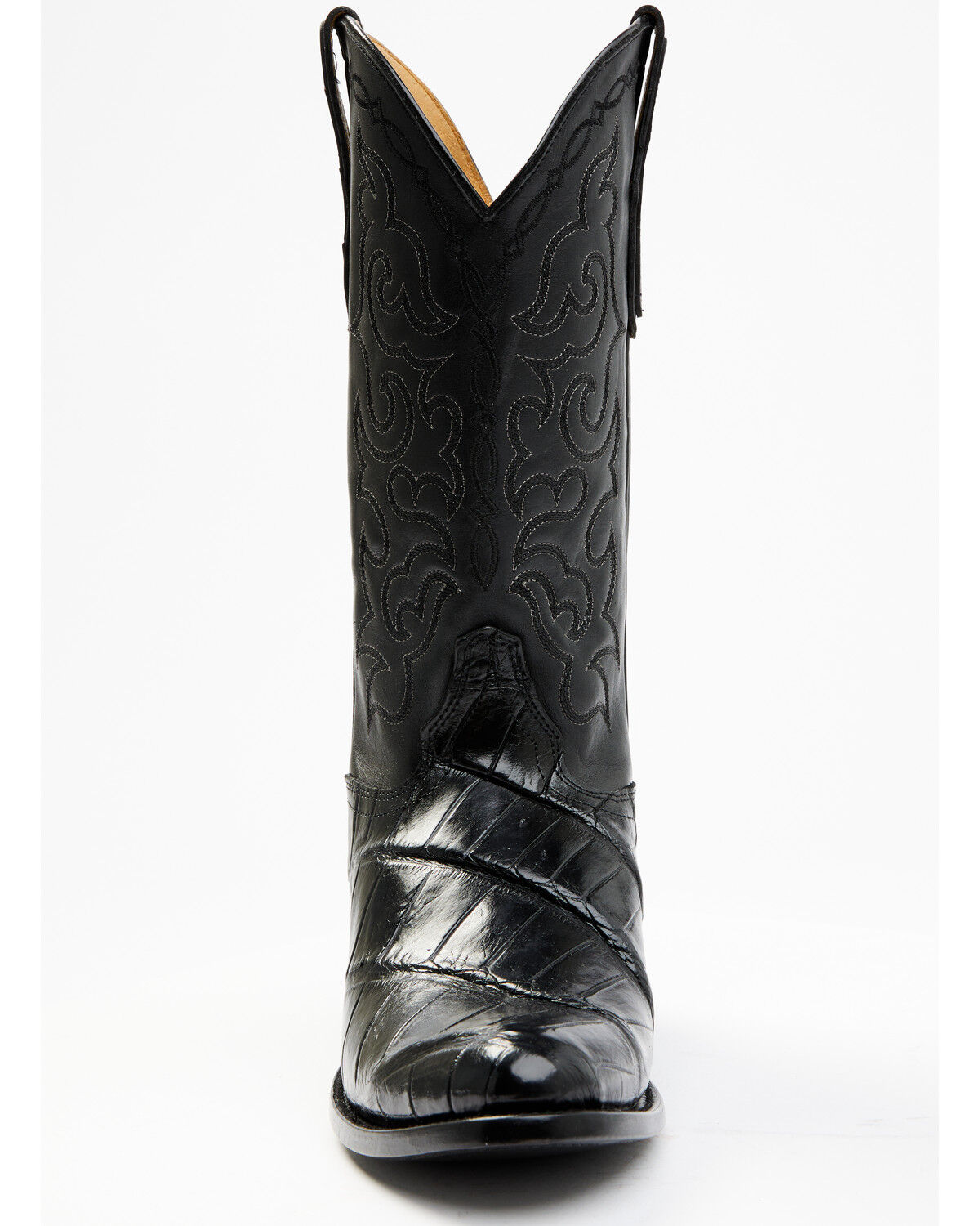 Image #4 - Cody James Men's Exotic American Alligator Western Boots - Round Toe, Black, hi-res