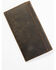 Image #3 - Cody James Men's Mexican Flag Rodeo Checkbook Wallet, Brown, hi-res
