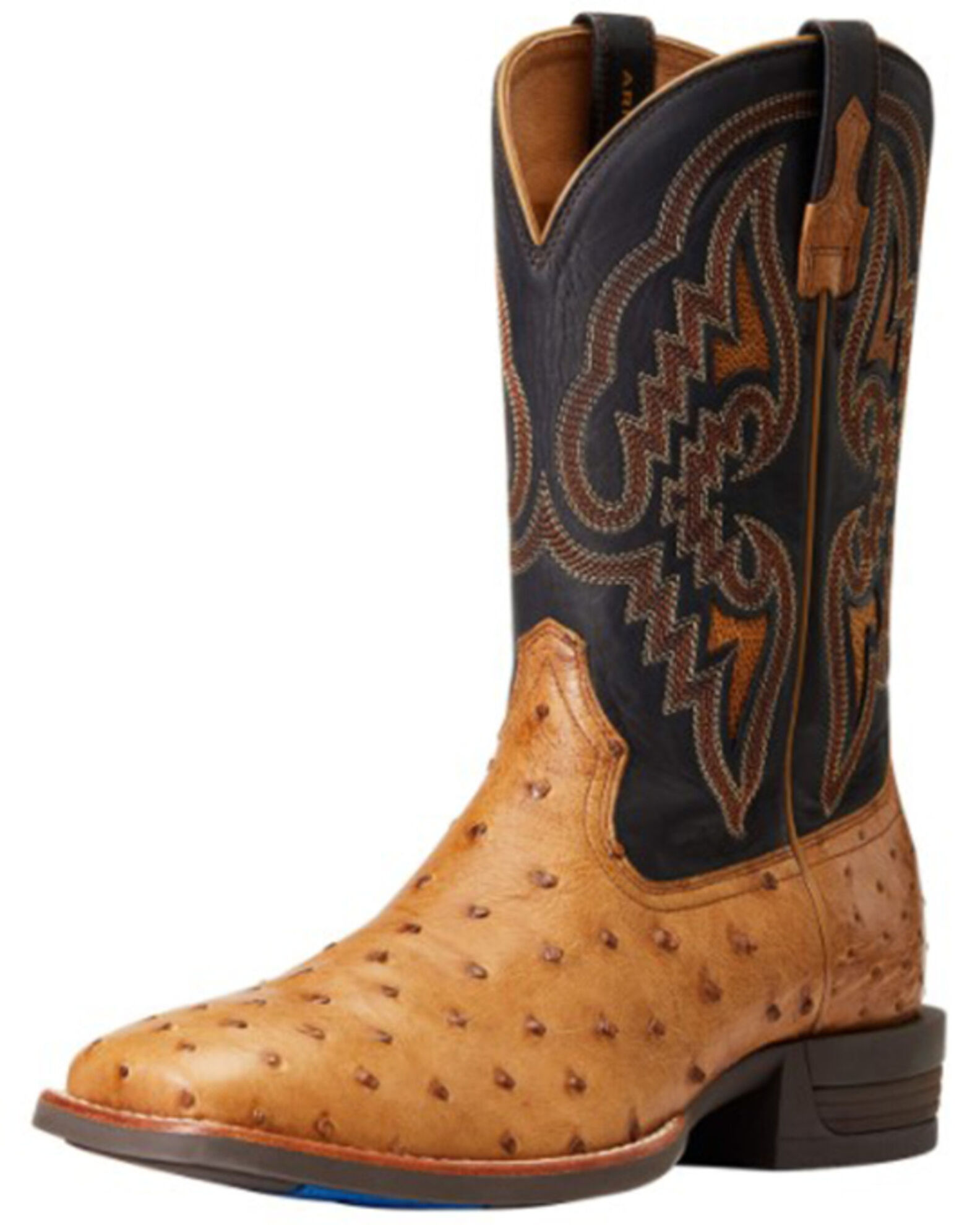 Ariat men's ostrich boots cheap
