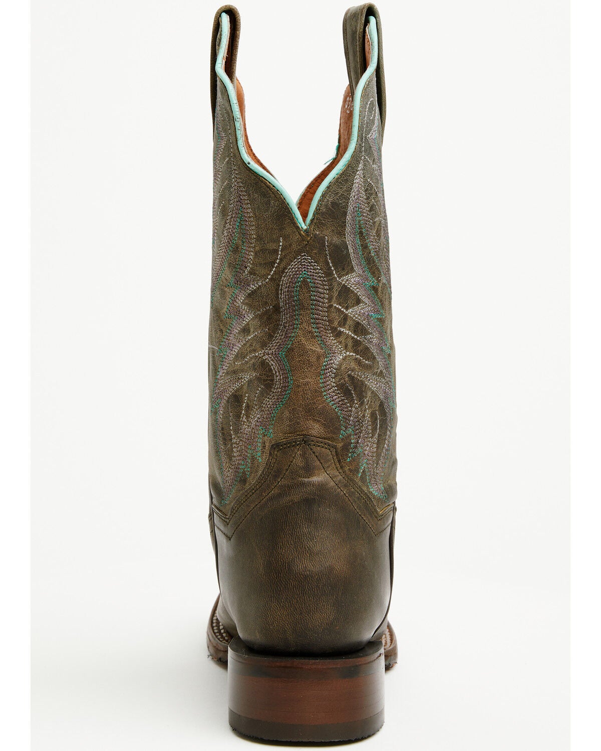Image #5 - Dan Post Women's Kendall Western Performance Boots - Broad Square Toe, Black, hi-res
