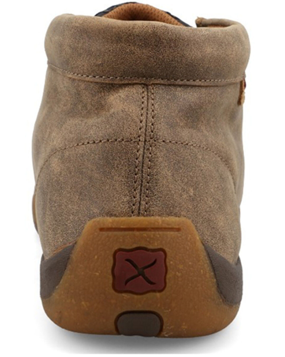 Image #5 - Twisted X Men's Exotic Seabass Chukka Driving Mocs, Black, hi-res