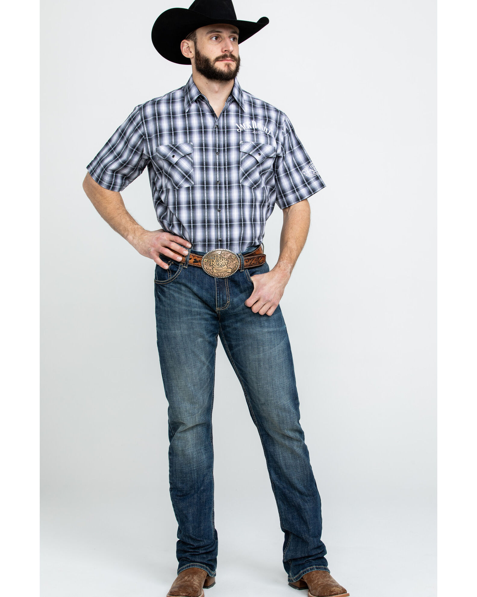Jack daniels western shirt best sale