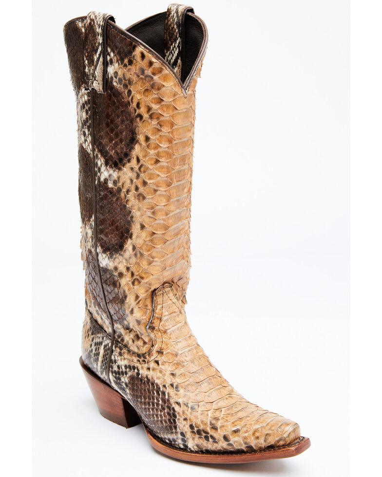 Idyllwind Women's Sensation Western Boots - Snip Toe, Brown, hi-res