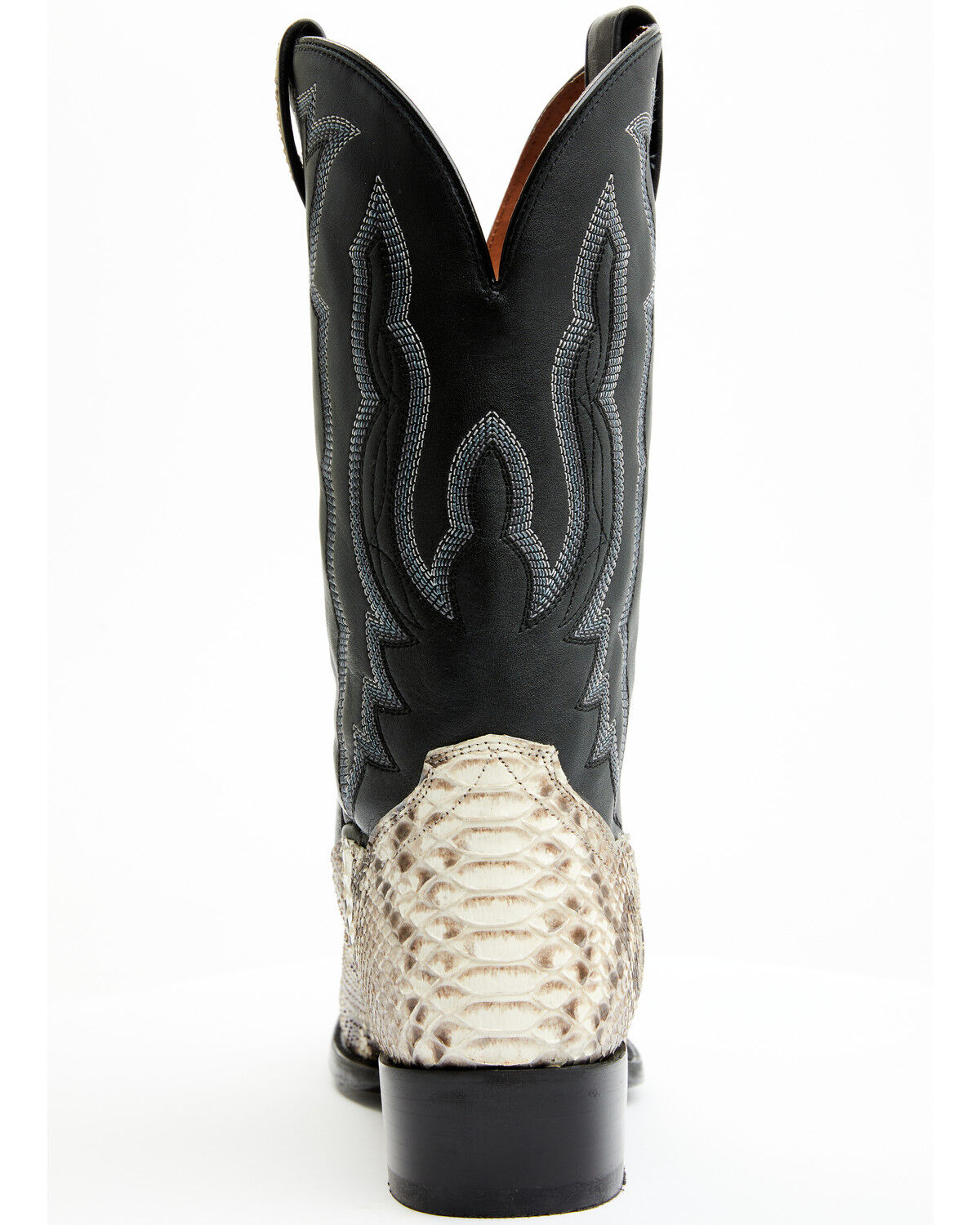 Image #5 - Dan Post Men's 12" Exotic Python Western Boots - Medium Toe, , hi-res