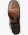Image #9 - Ferrini Men's Ostrich Patchwork Exotic Western Boots - Broad Square Toe, Chocolate, hi-res